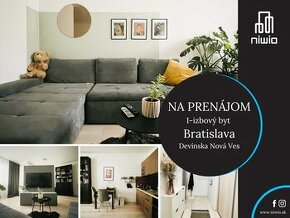 NA PRENÁJOM 1-izbový byt Bratislava - Devínska Nová Ves - 1