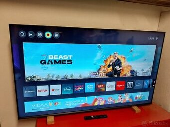 Predam 55" QLED TV HISENSE 4K ultra uhl.139cm.