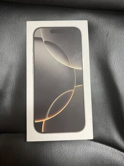 iPhone 16 Pro 256GB Natural Titanium NOVÝ ZABALENÝ