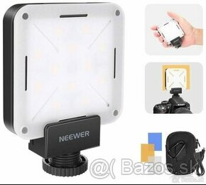 Neewer mini fotosvetlo, 12 ultra-jasných LED, 5 W