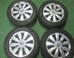 R16 Zimná sada VW rozteč 5x112 205/60R16 PIRELLI - 1