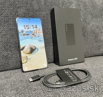 Samsung S23 256 GB čierny