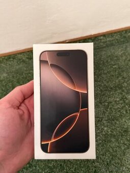 Mobilný telefón Apple iPhone 16 Pro Max 256 GB púštny titán