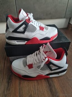 Air Jordan 4 Red Fire Red Flame Red OG