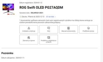 ROG Swift OLED PG27AQDM