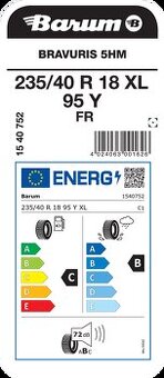 Barum Bravuris 5HM FR-letne