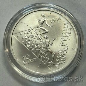 Strieborná zberateľská minca 10 Eur - 1