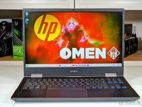 Herný notebook HP OMEN 15 - ZÁRUKA | Ryzen 7 4800 | RTX 2060