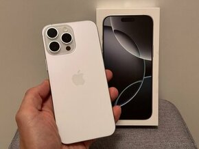 Apple iPhone 16 Pro Max 256 GB White Titanium biely titán