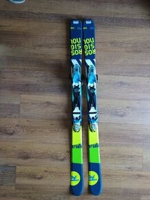 Lyže ROSSIGNOL 140 CM + palice 105 CM