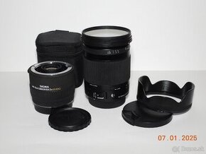 Sigma 18-300+Sigma telekonvertor 2x- Sony A mount