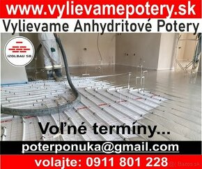 Anhydritový poter - Voľné terminy,10 - 1