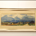 Obraz Vysoké Tatry, Otakar Baran 59x22cm