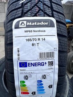 165/70 R14 zimne matador