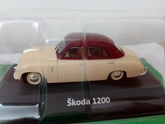 Predám model auta škoda 1200 1:43.