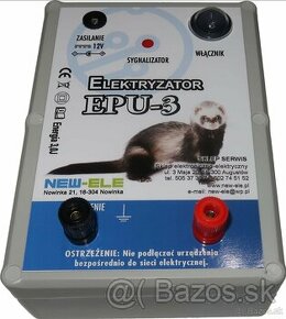 Elektrifikátor -> ohradník - > zdroj EPU-3J - 1