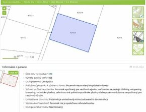 Krásny stavebný pozemok v prírode 5 km od Žiliny - Bitarová