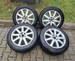 Zimní Kola 5x112 Audi VW Seat Skoda 215/55R17