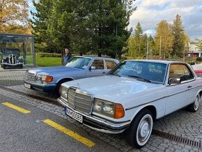 Mercedes Benz 230CE C123 Coupe /w123 - rv 1982 Biele SPZ