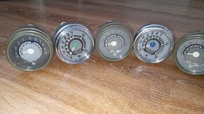 5x Tlakomer / manometer oleja PAL Zetor, Tatra, V3S, ...