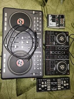 Numark MixtrackPro + Partymix + Denon + Xenyx