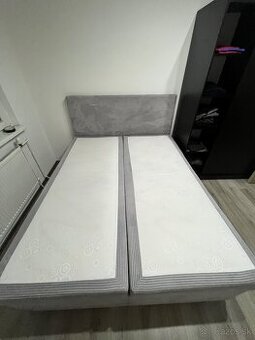 Boxspring manželská posteľ