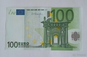 100 eurové bankovky UNC 2002