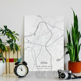 Mapa Nitra