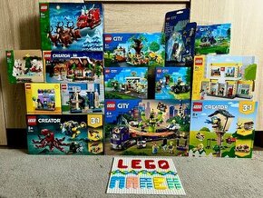 P: LEGO sety - CITY, CREATOR - nové, nerozbalené - 1