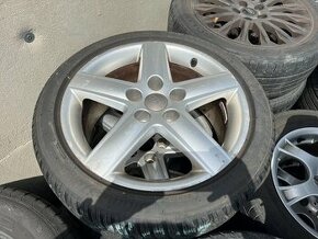 ALU kola 5x112 7,5J ET45 s pneu 225/45 R17 - 1