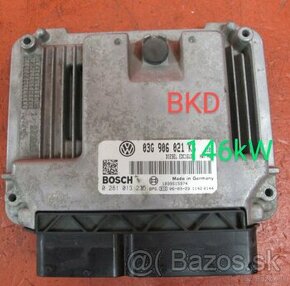 Upravená ECU motoru 2.0TDI 16V BKD PD 103kW-146kW, immo, egr