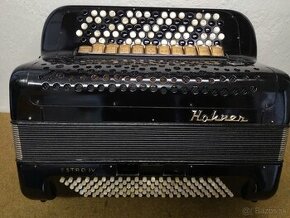 gombíkový chromatický akordeon Hohner Maestro IV - 1