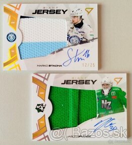 Hokejové kartičky TIPOS EXTRALIGA 24/25 GIANT JERSEY AUTO/25