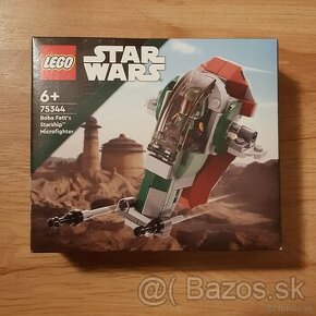 Predám LEGO 75344 Star Wars Mikrostíhačka Bobu Fetta