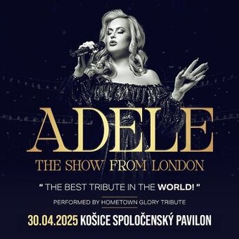 Vstupenky Adele: The show from London