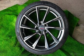 19"--ORIGINAL---BORBET---AUDI A4---5x112 R19--ZIMNA SADA