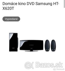 Domáce kino DVD Samsung HT-X620T