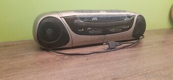 Retro radio-magnetofon-JVC - 1