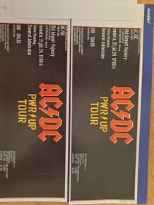 Lístky na koncert AC/DC v BA