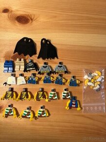 Lego části figurek: Batman I, Pirates II, Power Miners