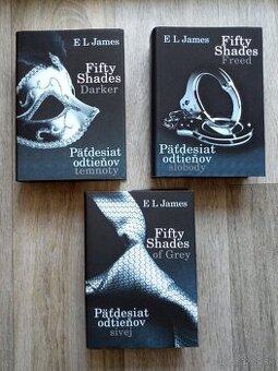 Päťdesiat Odtieňov Sivej + Temnoty + Slobody [E.L.James]