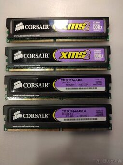 Predám Corsair 1GB DDR II  6400 800MHz CL5