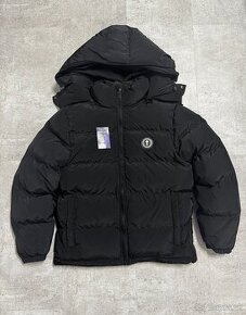 Trapstar Irongate Detachable Hooded Jacket - Black