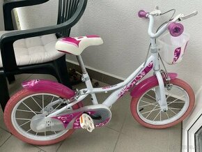 Predám dievčenský detský Bike -Dino Bike ram 12” - 1