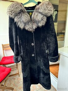 Dámsky mutónový kabát - 1