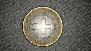1 eurová minca Cyprus Kibris 2008 na predaj