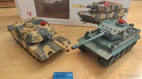 Uni fun 508C Bojový rc tank Tiger a Abrams 1:32 2,4 GHz