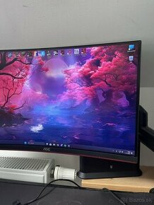 24" AOC C24G1 144hz zaoblený