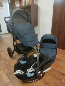 Kočík Raon Bass next + vajíčko Cybex Aton B i-Size