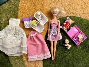 Barbie opatrovateľka deti Mattel plus deti